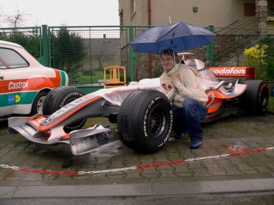 nový testovací jezdec