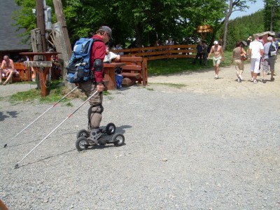 někteří si poradí i bez sněhu ;)
