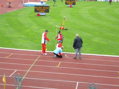 Zde doběhla na rekord