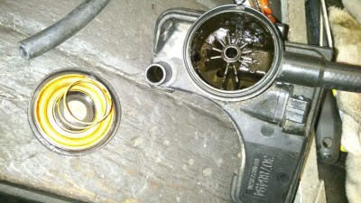 membrana ktera drzi podtlak pri volnobehu nebyla poskozena