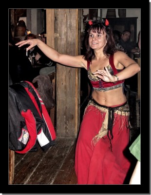 Břichovlnka v akci.