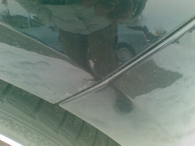 jen laicky ošetřený poškrábaný blatník